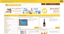 Desktop Screenshot of labottegadellape.com